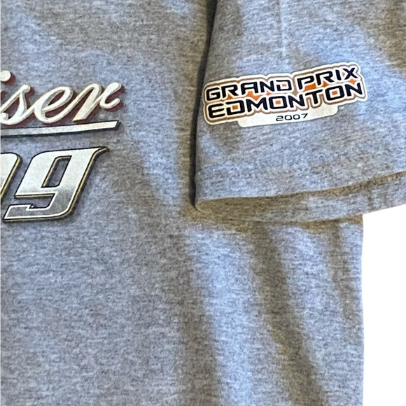 Budweiser Racing TShirt L - Picture 5 of 9